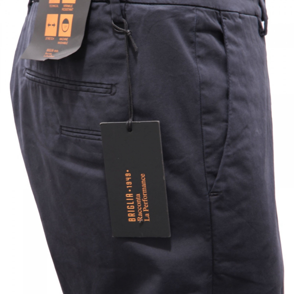 5688AL pantalone uomo BRIGLIA man techno trousers blue