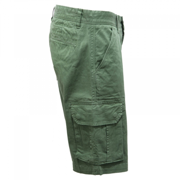 5697AH bermuda uomo SUN68 green cotton cargo shorts man