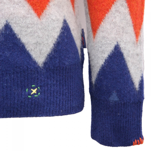 5708AI maglione uomo BOB man NOBEL wool sweater multicolor