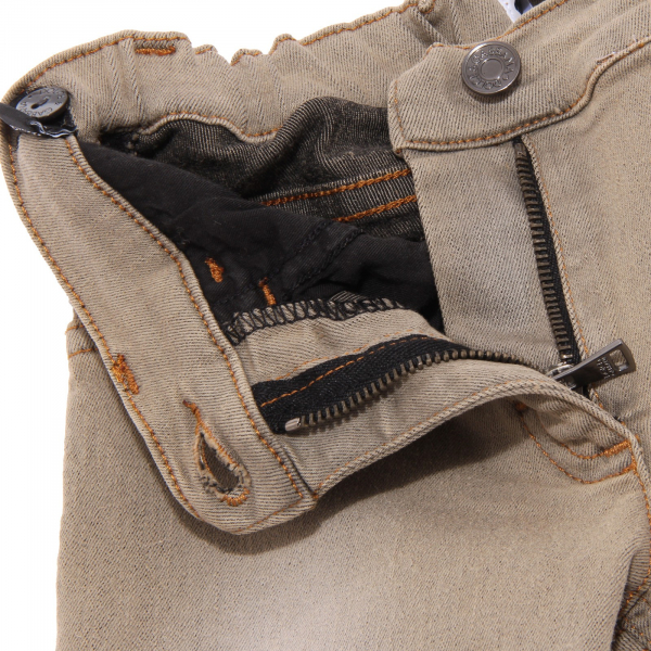 5708V pantalone bimbo DOLCE & GABBANA   tortora brown jeans boy