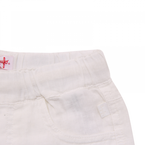 5713AP pantalone bimbo IL GUFO boy kid linen trousers