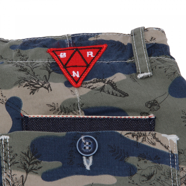 5719AB bermuda bimbo BOY BERNA camouflage shorts kid