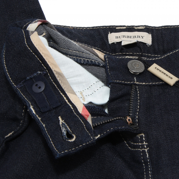 5723M jeans blu bimba BURBERRY kids children pants trousers
