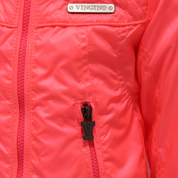 5734J  antivento bimba GIRL VINGINO pink fluo wind breaker jacket