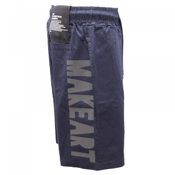 5748AH bermuda uomo KO SAMUI blue cotton/spandex shorts man