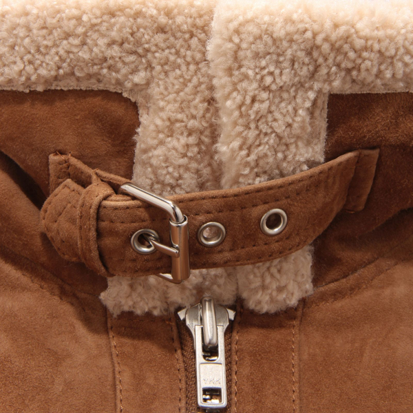 5763AZ GIUBBOTTO MONTONE UOMO BULLY MAN SHEARLING JACKET