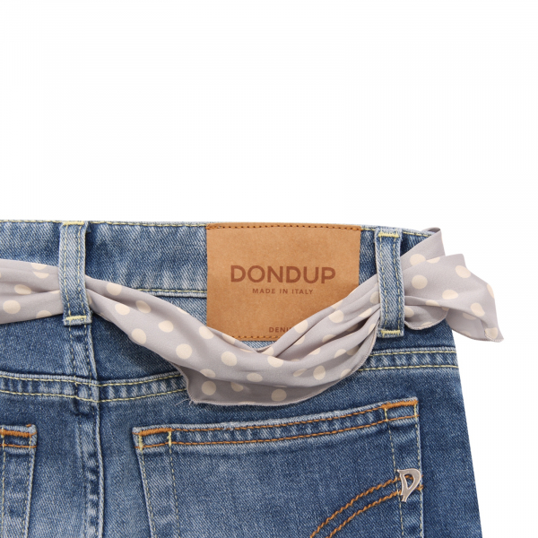 5774AQ jeans bimba DONDUP SUPER SKINNY girl kids denim trousers