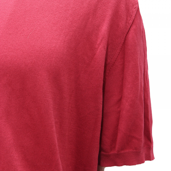 5790AF maglia uomo ACQUAPURA burgundy cotton t-shirt man