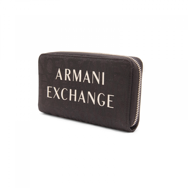 5816AV PORTAFOGLIO DONNA ARMANI EXCHANGE 19X10 CM WOMAN WALLET BLACK