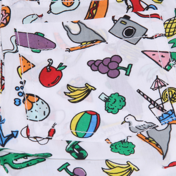 5833AB bermuda bimbo BOY STELLA McCARTNEY KIDS cotton shorts kid