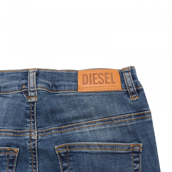 5843AQ jeans bimba DIESEL SLANDY SUPER-SKINNY girl kids trousers