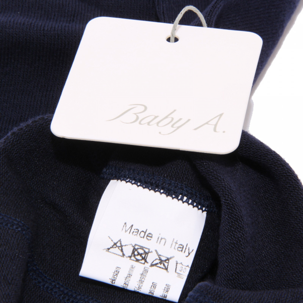 5858V collant bimba BABY A. blue socks collant cotton girl