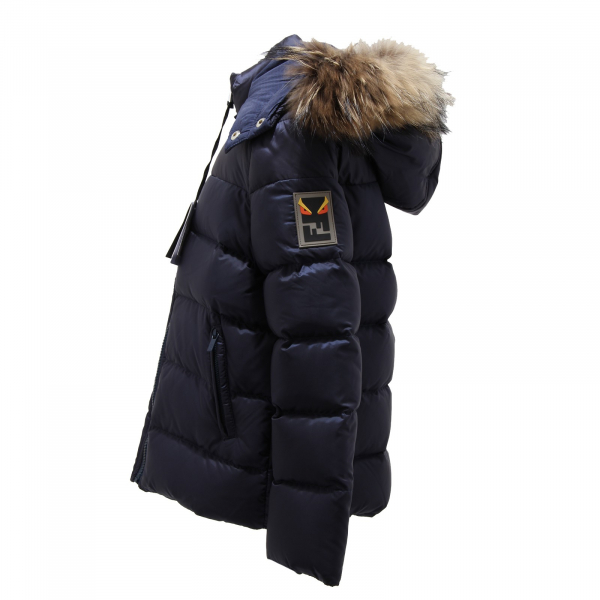 Piumino FENDI blu bimbo jacket kids
