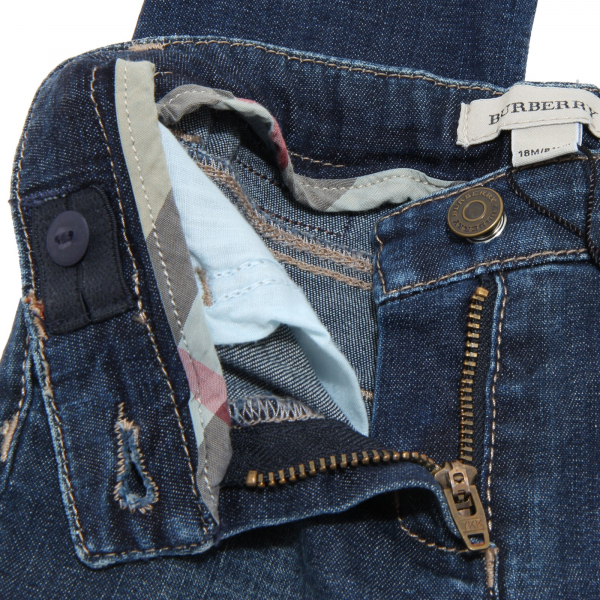 5893M blu jeans bimba BURBERRY kids children pants trousers hosen