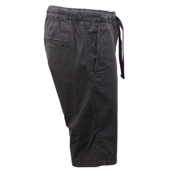 5909AH bermuda uomo IMPURE  black delave' cotton shorts men