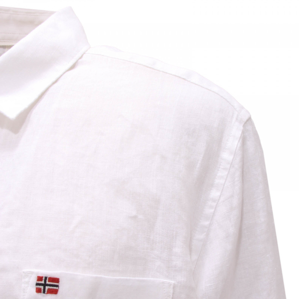5946AN camicia uomo NAPAPIJRI man linen shirt