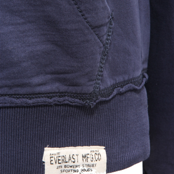 5952AL felpa uomo EVERLAST man sweatshirt blue