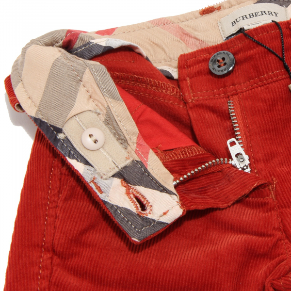 5963M pantaloni velluto bimbo BURBERRY children kids pants trousers