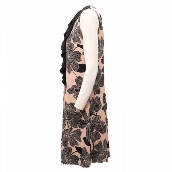abito donna LUCKYLU black/pink powder dress women