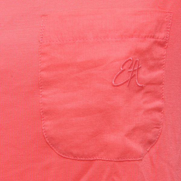 5985K maglia donna EMPORIO ARMANI coral pink lyocell/cotton t-shirt woman