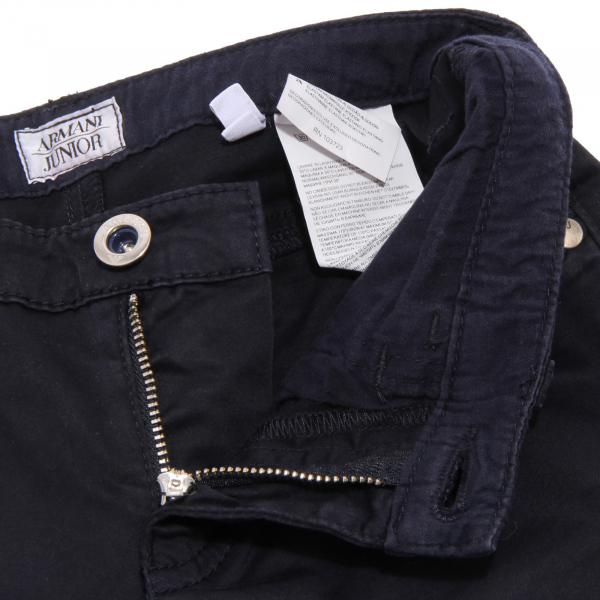5987V pantalone bimba ARMANI JUNIOR jeans blue trouser girl kid