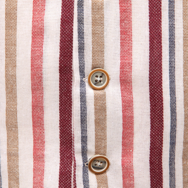 5989AF gilet uomo BLACKSVNDAY linen multicolor waistcoat man