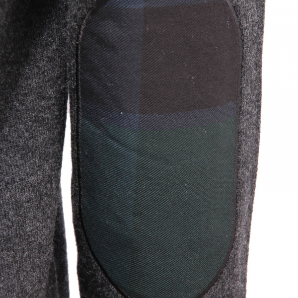 6002AI maglione uomo BARBOUR man wool/cashmere sweater grey
