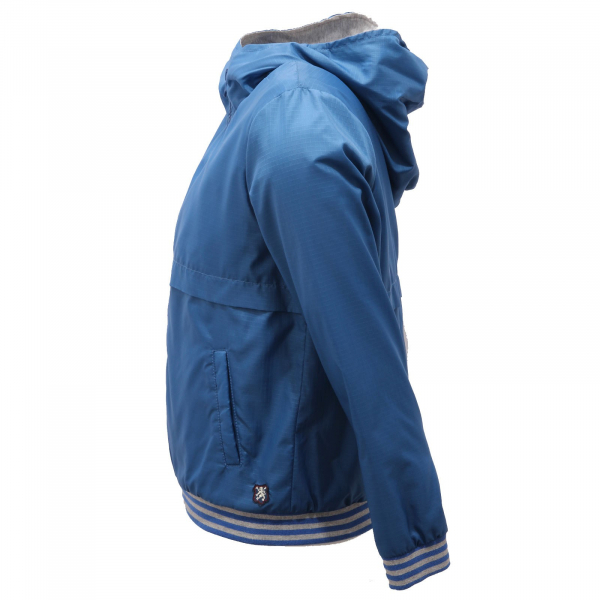 antivento bimbo BOY MAURO GRIFONI blue windbreaker jacket kids