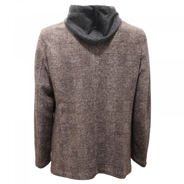 6025AI giacca con cappuccio uomo FRADI HOODPOST man wool blend hooded jacket 