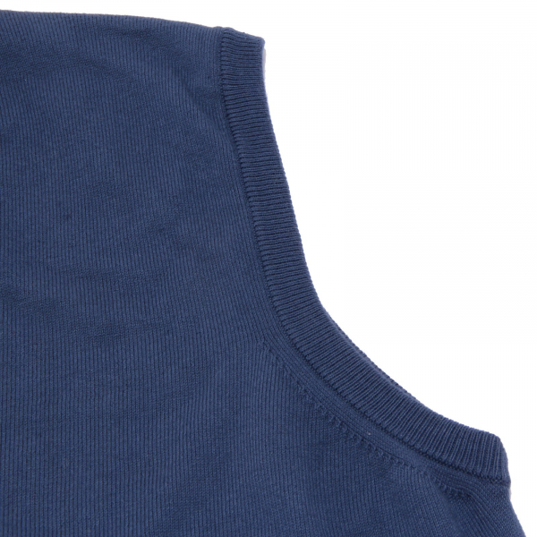 6031U gilet uomo XBRAND cotone blue cotton sweater man
