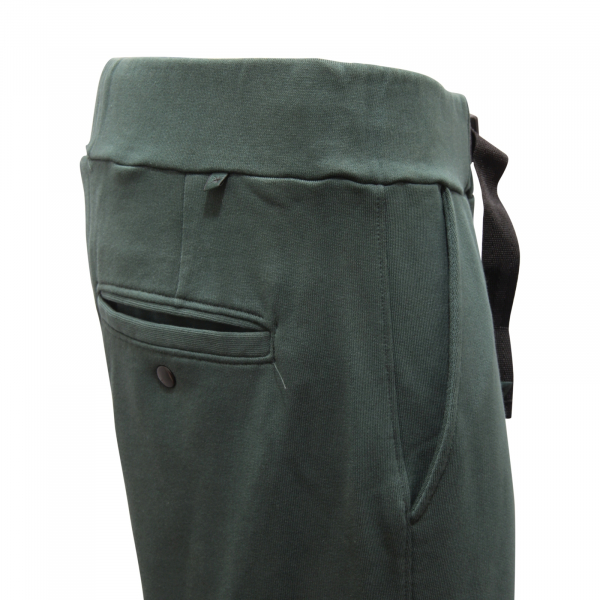 6080AU PANTALONE TUTA UOMO MESSAGERIE GREEN FLAG MAN SWEATPANTS