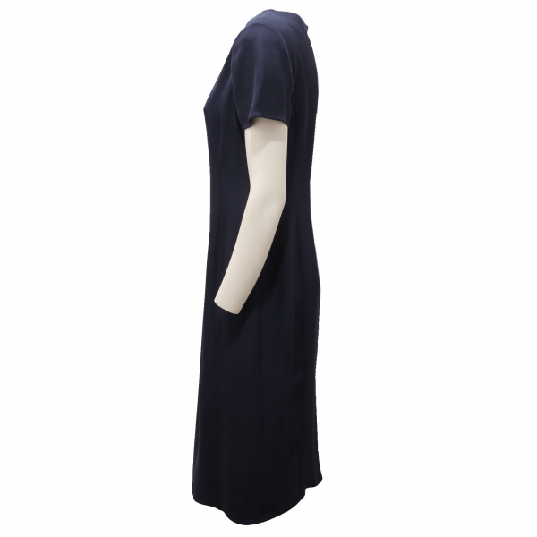 6090AC abito donna ARMANI COLLEZIONI vestito classic blue dress women