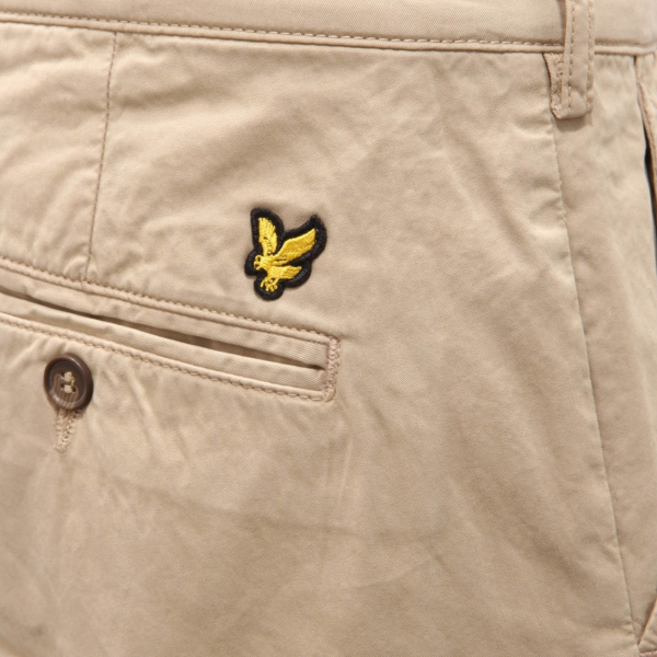 6174AH bermuda uomo LYLE&SCOTT beige cotton shorts man
