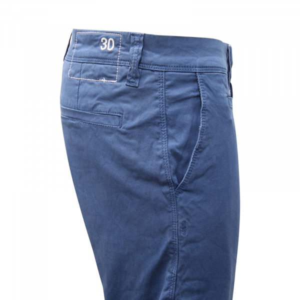 6181AS pantalone uomo SUN 68 man garment dyed trousers blue