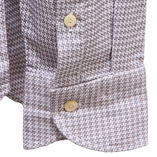 6219AL camicia uomo TINTORIA MATTEI man textured shirt
