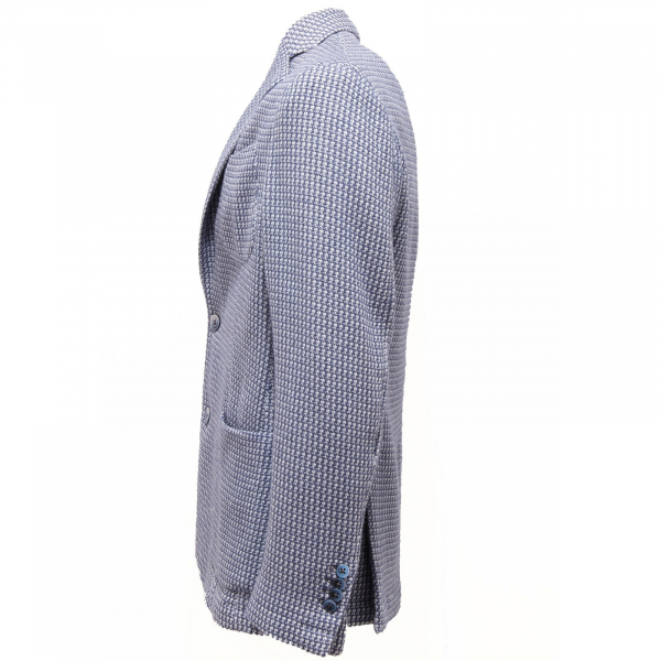 6235Q giacca uomo SARTORIALE blu/bianco jacket men