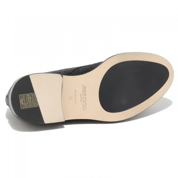 6237N scarpe allacciate JIMMY CHOO nero scarpe donna shoes women