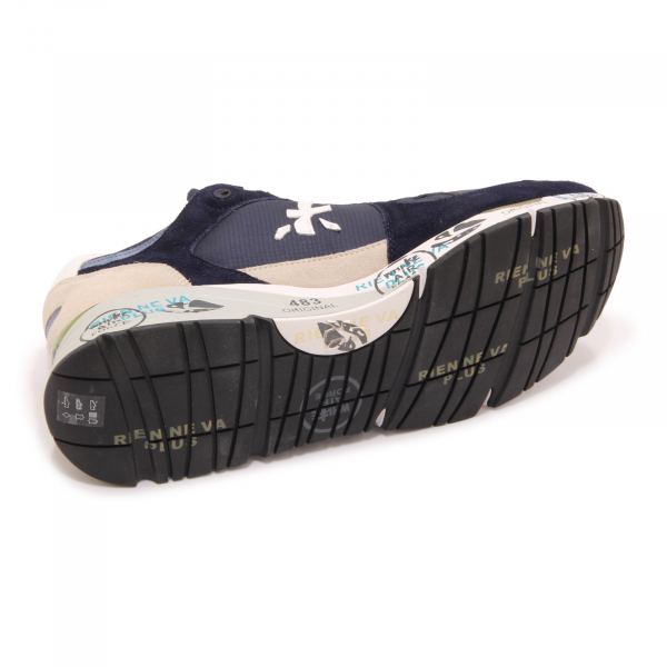 6254AZ SNEAKER UOMO PREMIATA MASE MAN SHOES BLUE