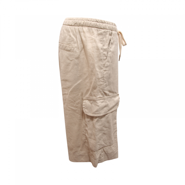 6258AV BERMUDA CARGO UOMO IMPERIAL MAN LINEN BLEND SHORTS