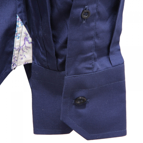 6266AL camicia uomo GHIRARDELLI man shirt blue