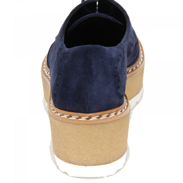 6281N scarpe LA CORDE BLANCHE COLA blu scarpe donna shoes women