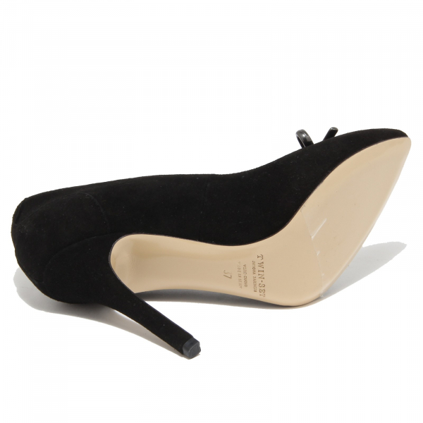 6296N decollete donna nero TWIN-SET SIMONA BARBIERI scarpe shoes women