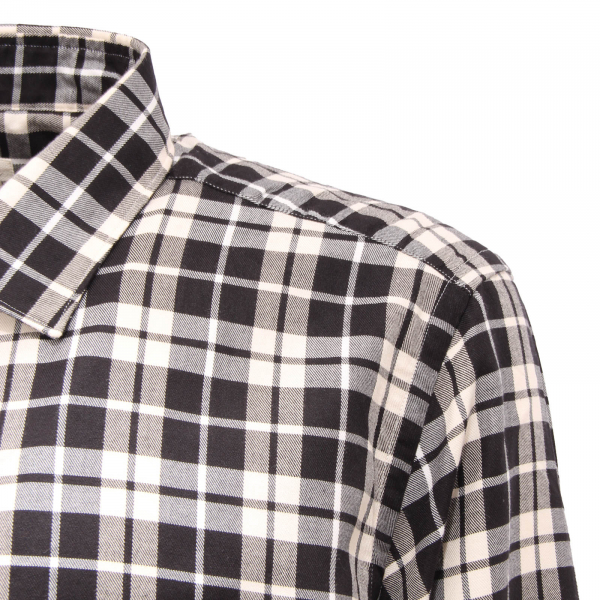 6305AP camicia uomo GMF 965 man shirt black/white