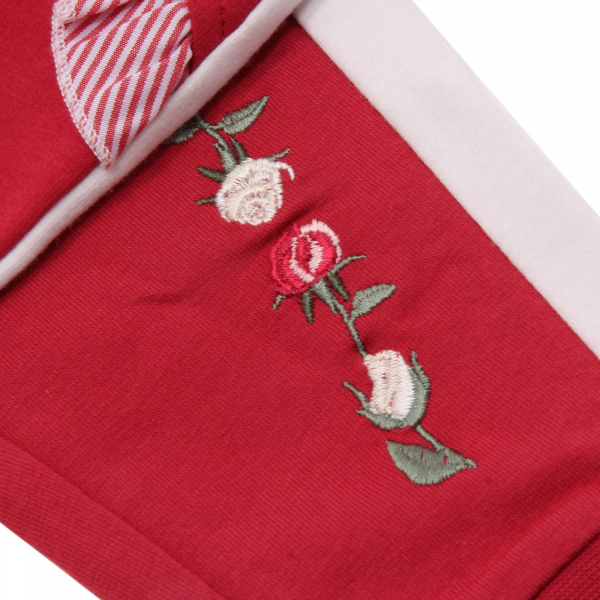 6328AC pantalone tuta bimba girl MONNALISA red sweatpants kid