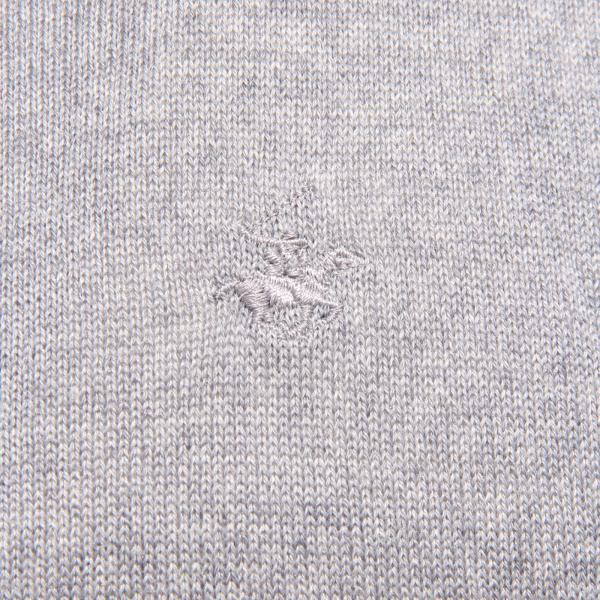 6330K gilet uomo BEVERLY HILLS POLO CLUB grey sleeveless sweater man