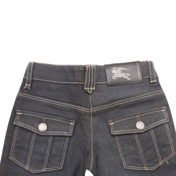 6343AU jeans bimba BURBERRY girl kids denim trousers