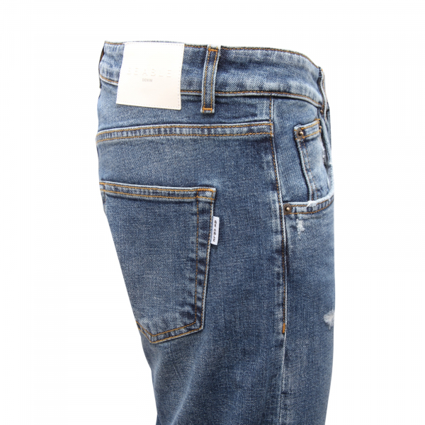 6346AT jeans uomo BE ABLE DAVIS SHORTER man trousers