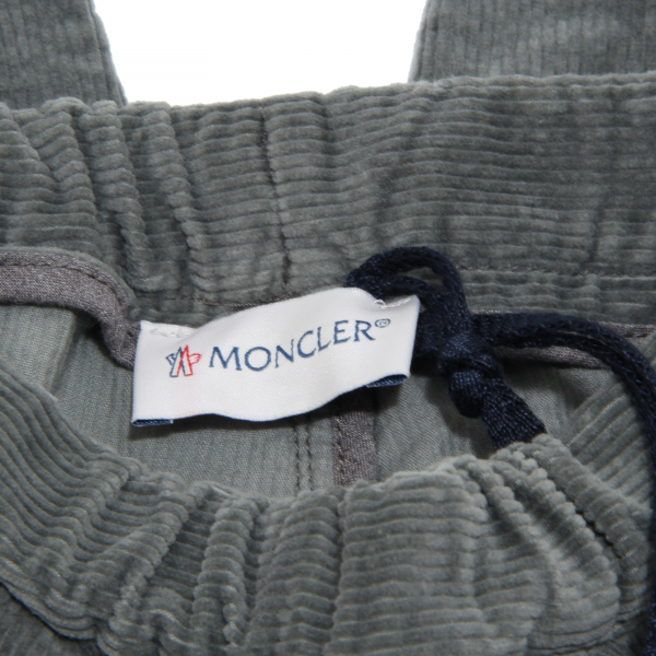 6411M pantaloni velluto bimbo MONCLER kids trousers pants