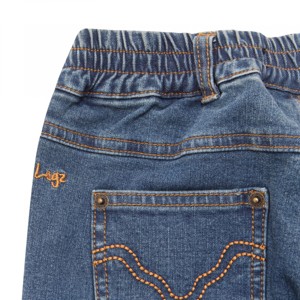 6456AU jeans donna LEGZ SKIN woman stretch denim trousers