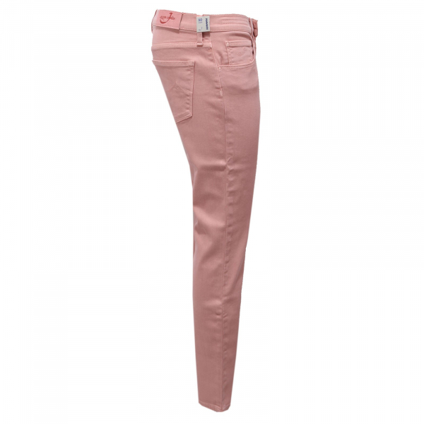 6457AB (NO FOULARD) jeans pantalone donna JACOB COHEN pink trouser woman